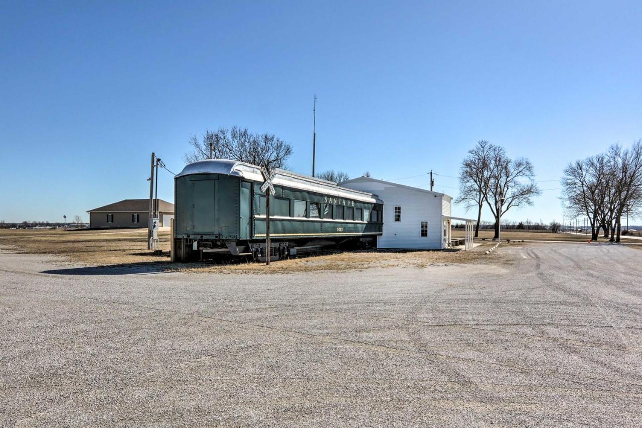 Unique Joplin Gem Converted Train Car Studio Esterno foto