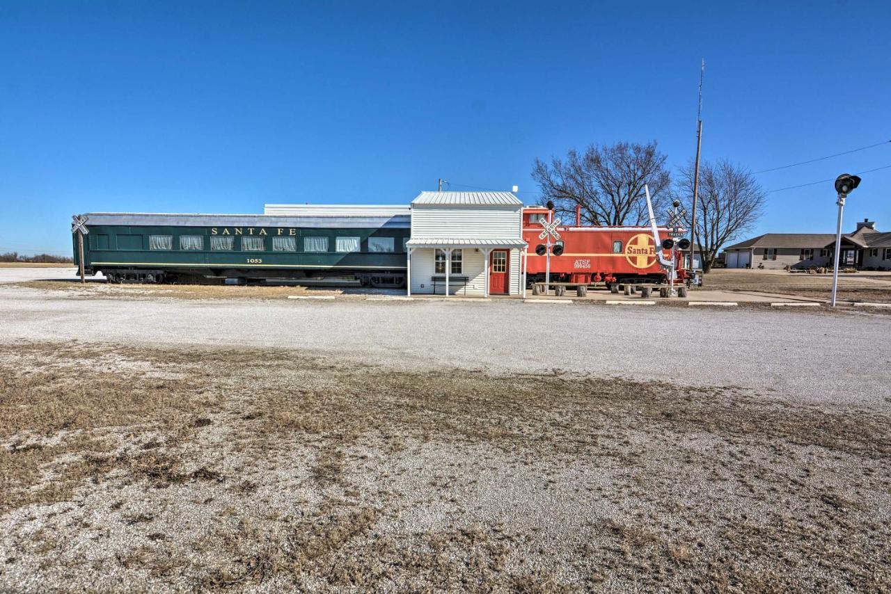 Unique Joplin Gem Converted Train Car Studio Esterno foto